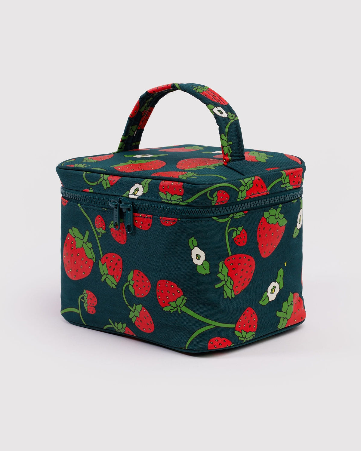 Large Cosmetic Case - Strawberry Blossom